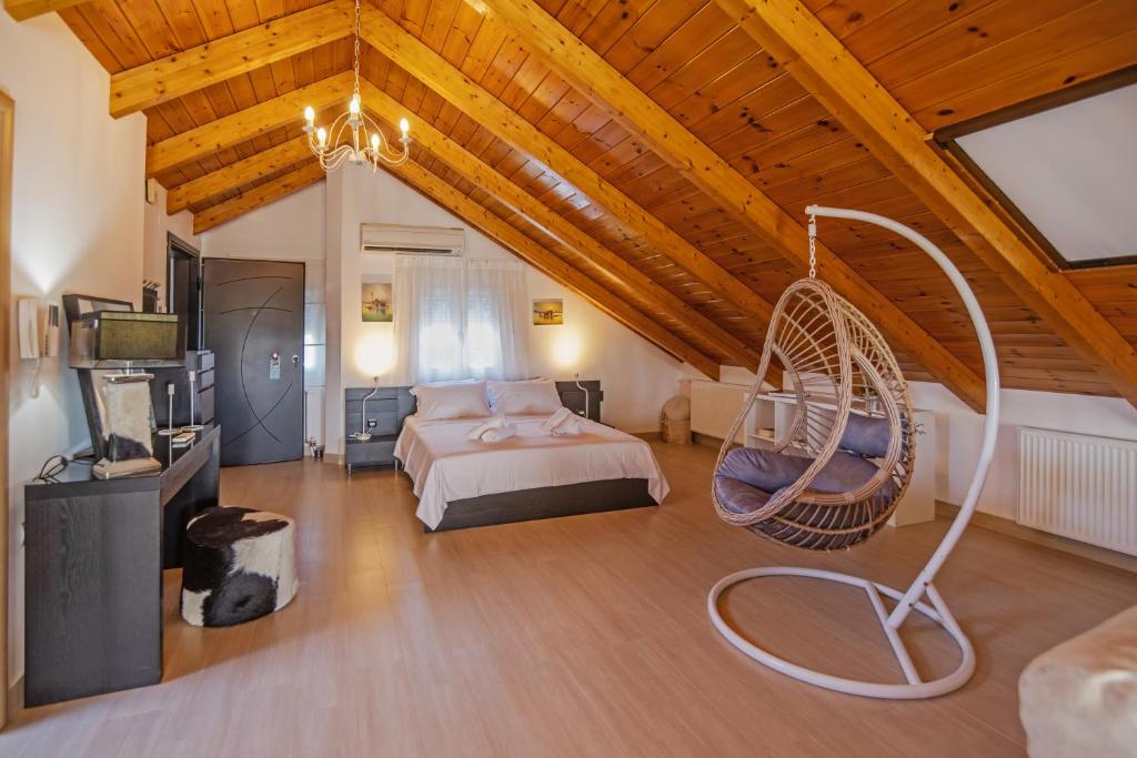 Ενοικιάζεται επιπλωμένο ή μη δυάρι – σοφίτα 70τμ στην περιοχή Ταμπουράκι Αγριλιάς (ΚΩΔ. 24338)